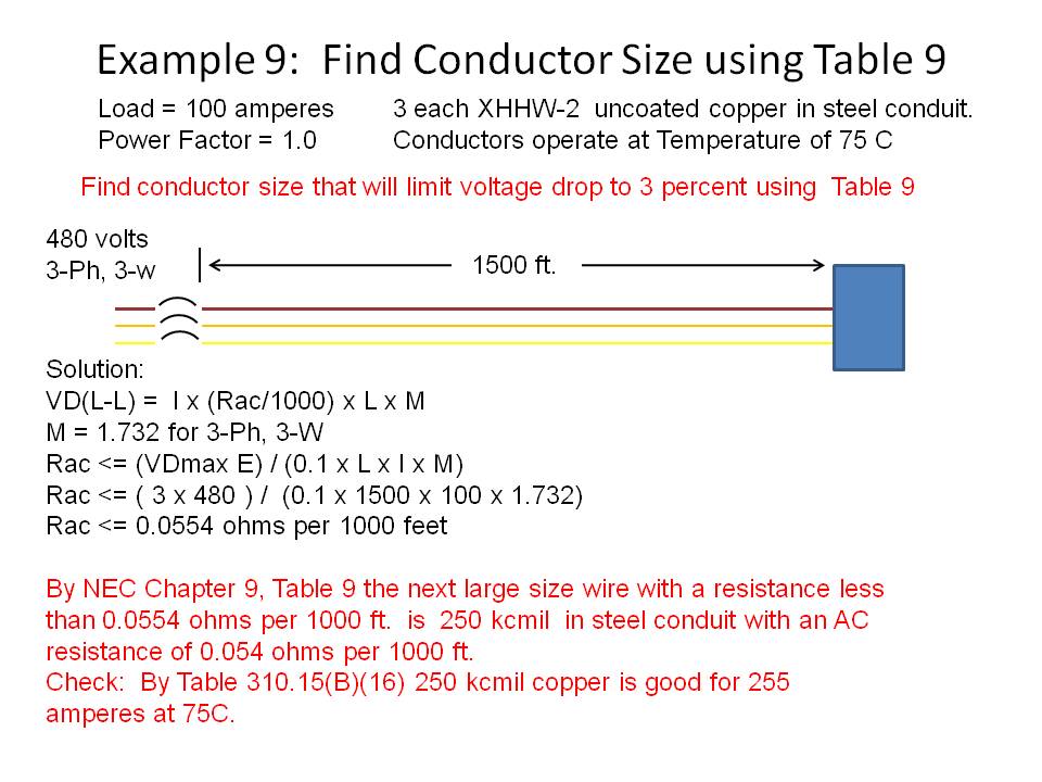 Voltage Drop Test 3